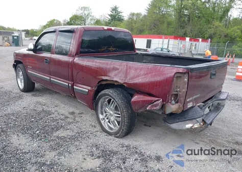 2002 Chevrolet Silverado 1500 Ls from USA, damaged, VIN 2GCEK19T921267583